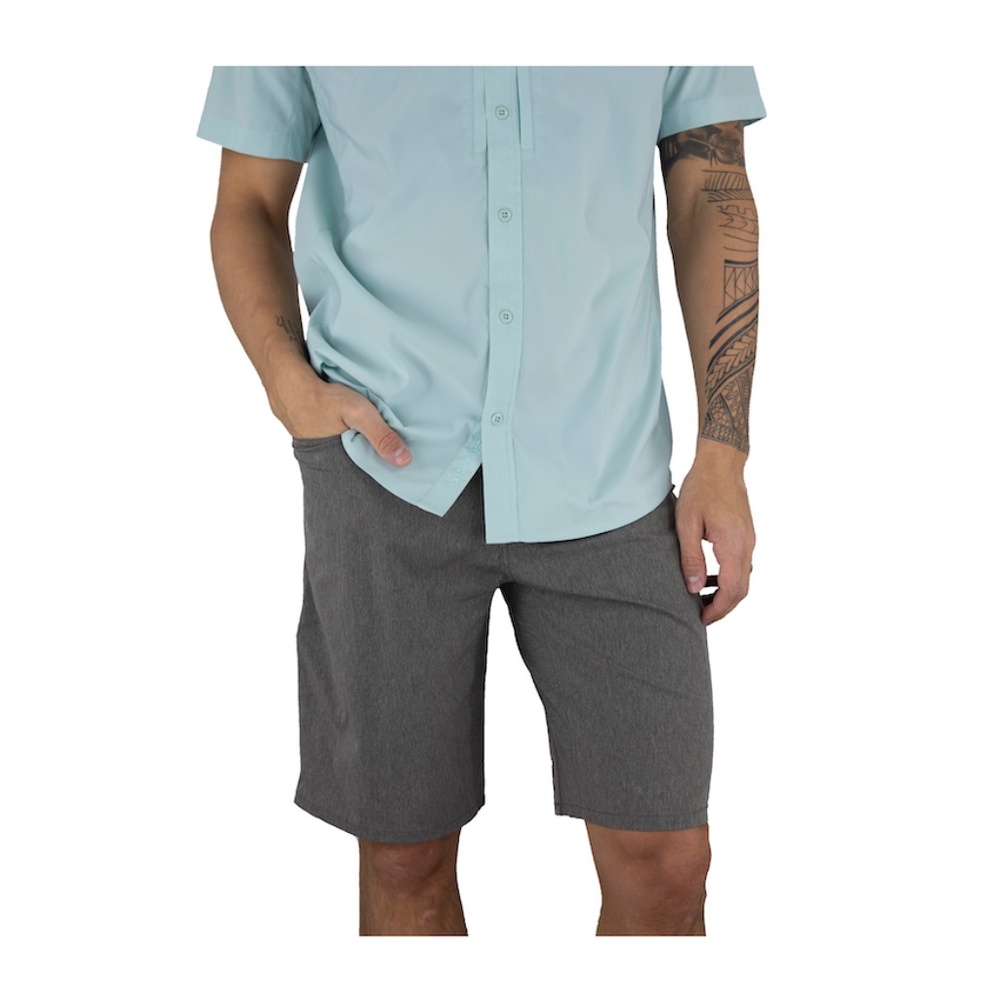 Winrock Performance 7 Pocket Short - Charcoal Heather - Picture 6 of 8